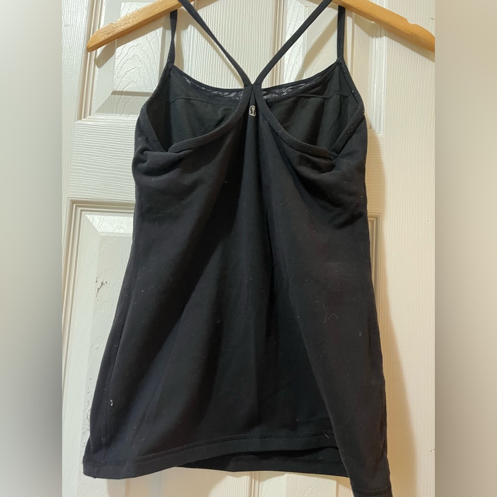 lululemon athletica Black Strappy Sports top - Picture 5 of 5
